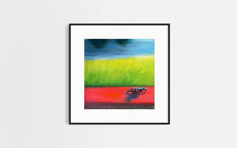 Original Contemporary Transportation Painting by Julia Suptel