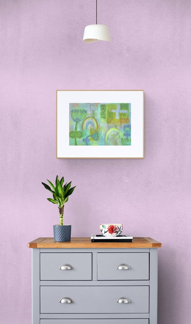 Original Contemporary Nature Drawing by Julia Suptel