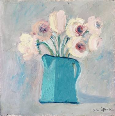 Original Impressionism Floral Paintings by Julia Suptel