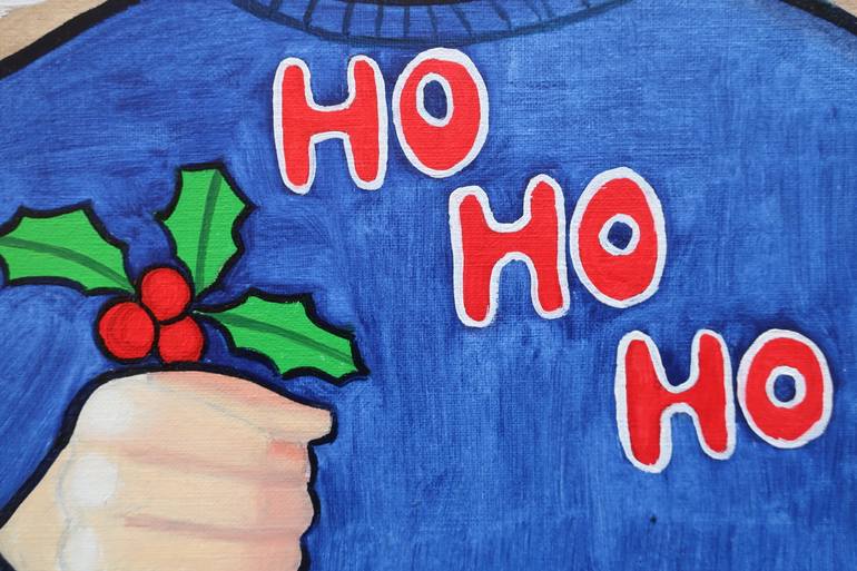 Original Modernism Humor Painting by Jovanitha Le Long