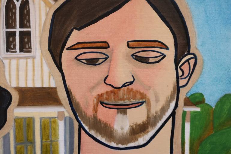 Original Modernism Humor Painting by Jovanitha Le Long
