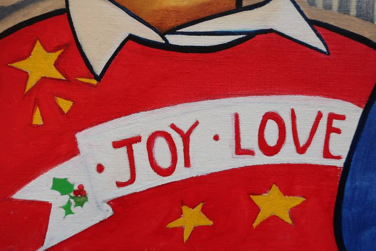 Original Modernism Humor Painting by Jovanitha Le Long