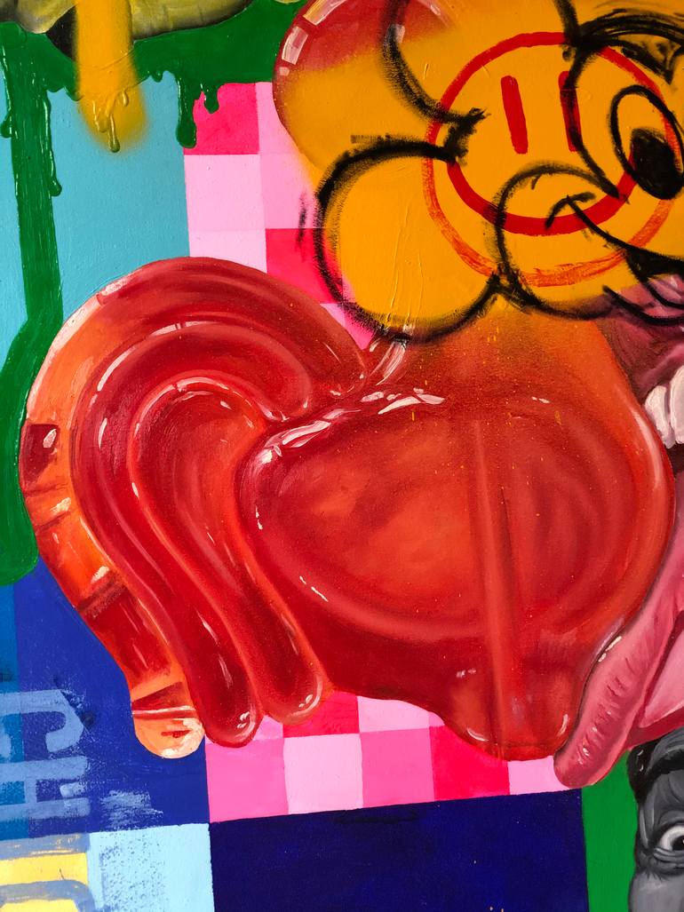 Original Pop Art Pop Culture/Celebrity Painting by Diana Ryzhkova