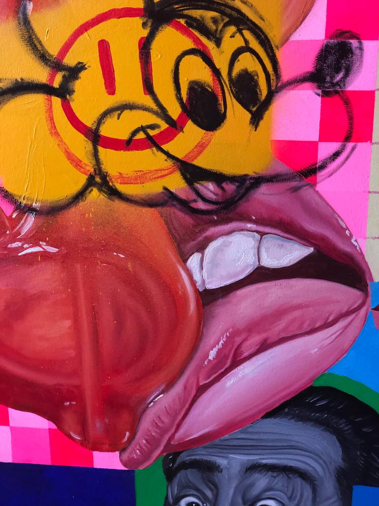Original Pop Art Pop Culture/Celebrity Painting by Diana Ryzhkova