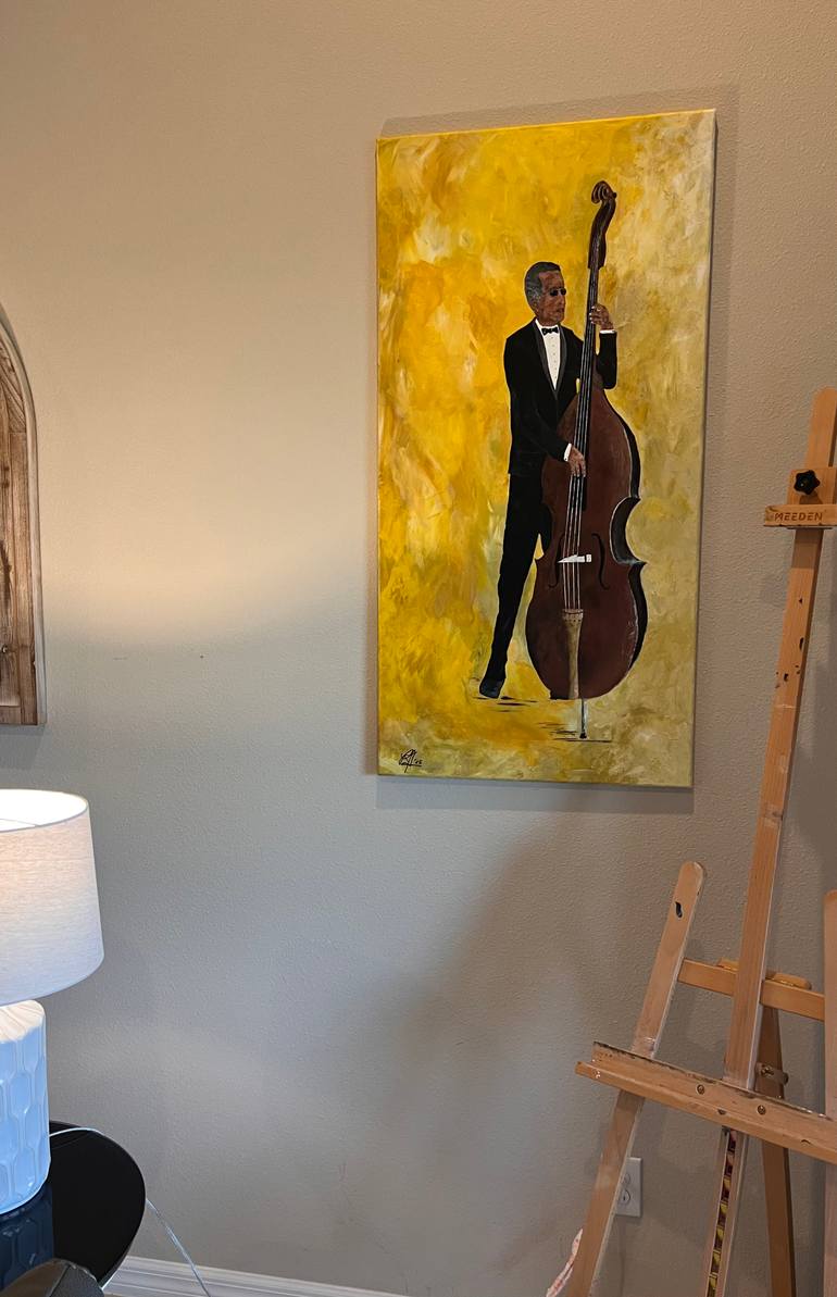Original Abstract People Painting by Patrick Long