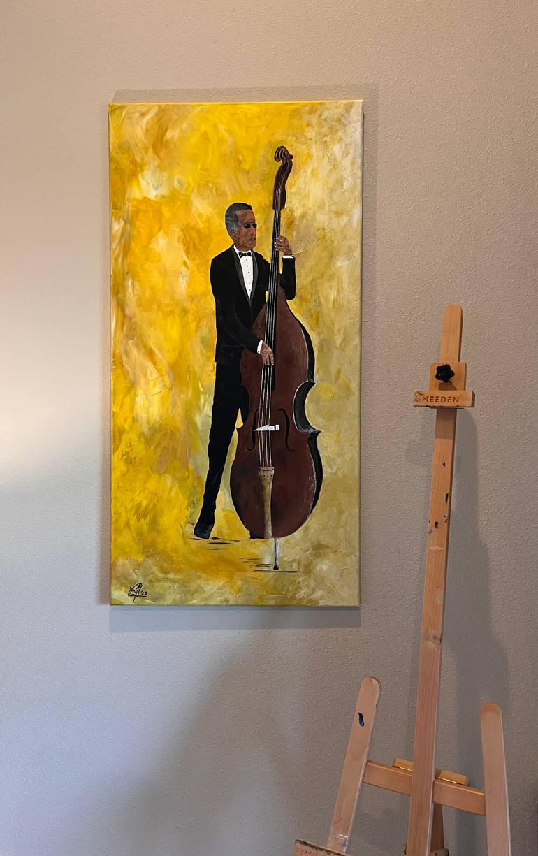 Original Abstract People Painting by Patrick Long
