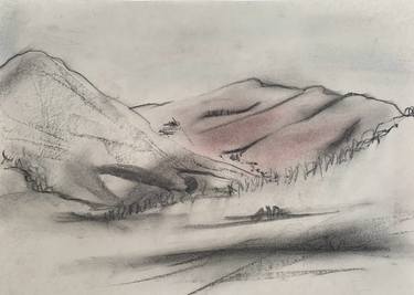 Original Landscape Drawings by Agata Sobczak