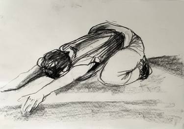 Original Expressionism Women Drawings by Agata Sobczak