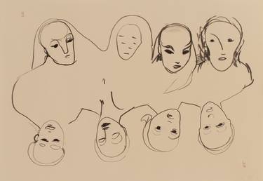 Original People Drawings by Agata Sobczak