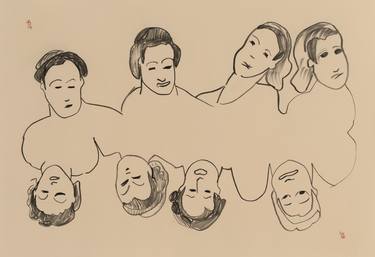 Original Women Drawings by Agata Sobczak