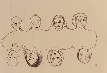 Original Portrait Drawings by Agata Sobczak