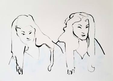 Original Minimalism Children Drawings by Agata Sobczak