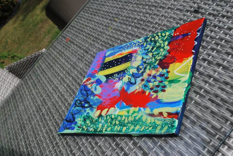 Original Abstract Landscape Painting by Aasiri Wickremage