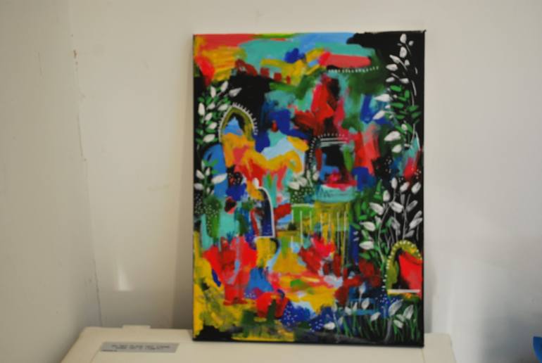 Original Abstract Painting by Aasiri Wickremage