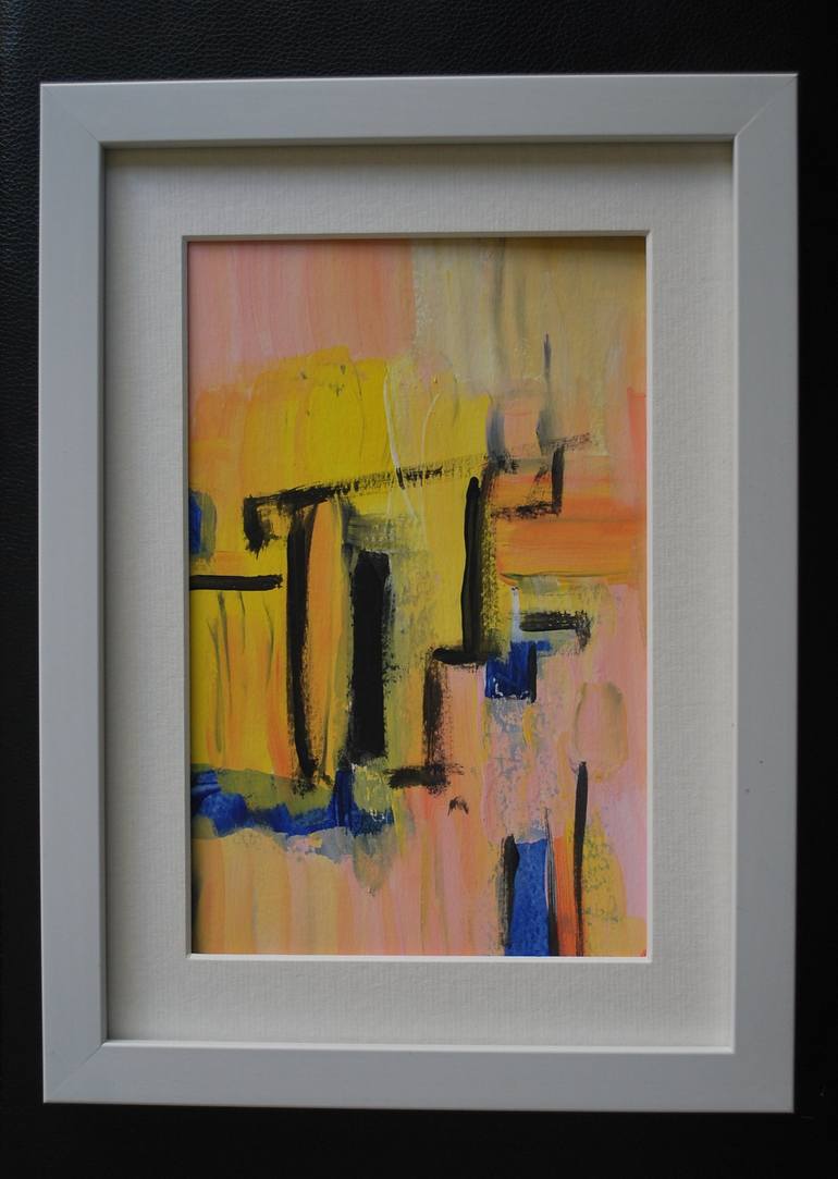 Original Abstract Places Painting by Aasiri Wickremage