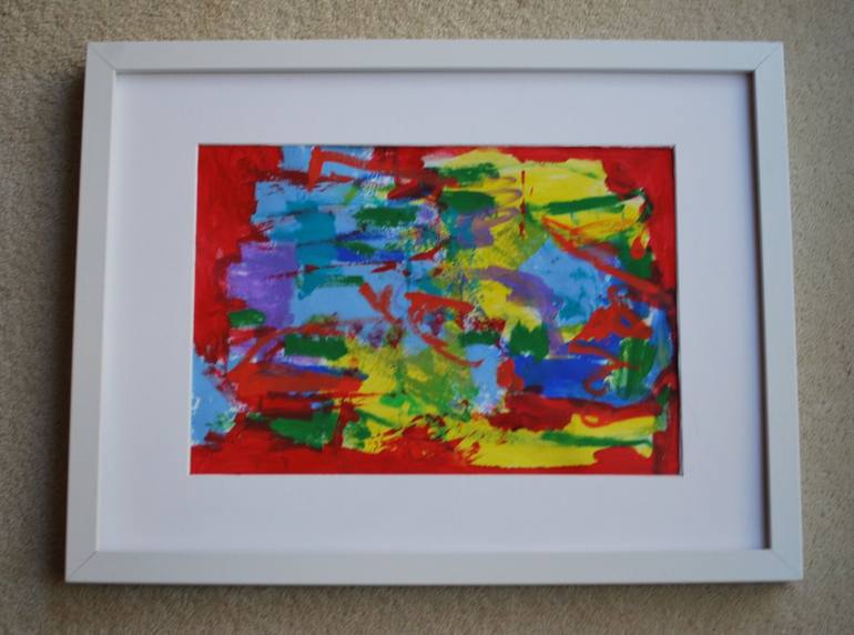 Original Abstract Painting by Aasiri Wickremage