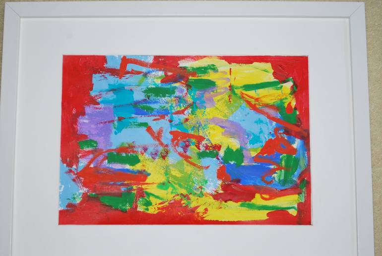 Original Abstract Painting by Aasiri Wickremage