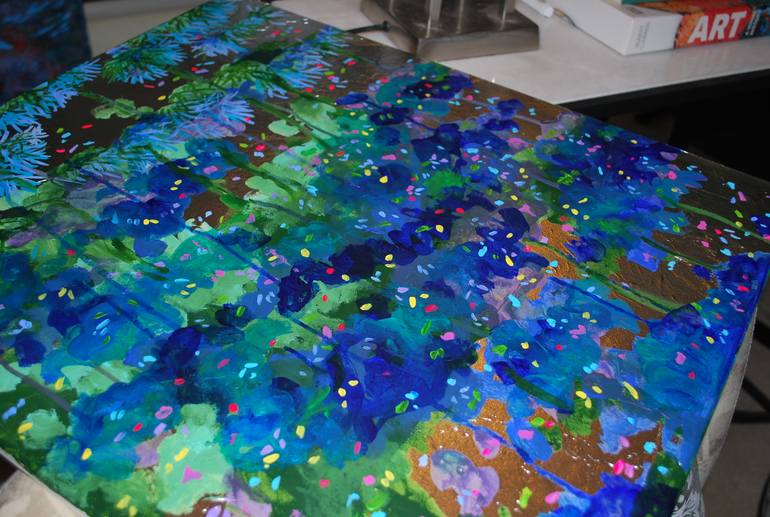 Original Abstract Landscape Painting by Aasiri Wickremage