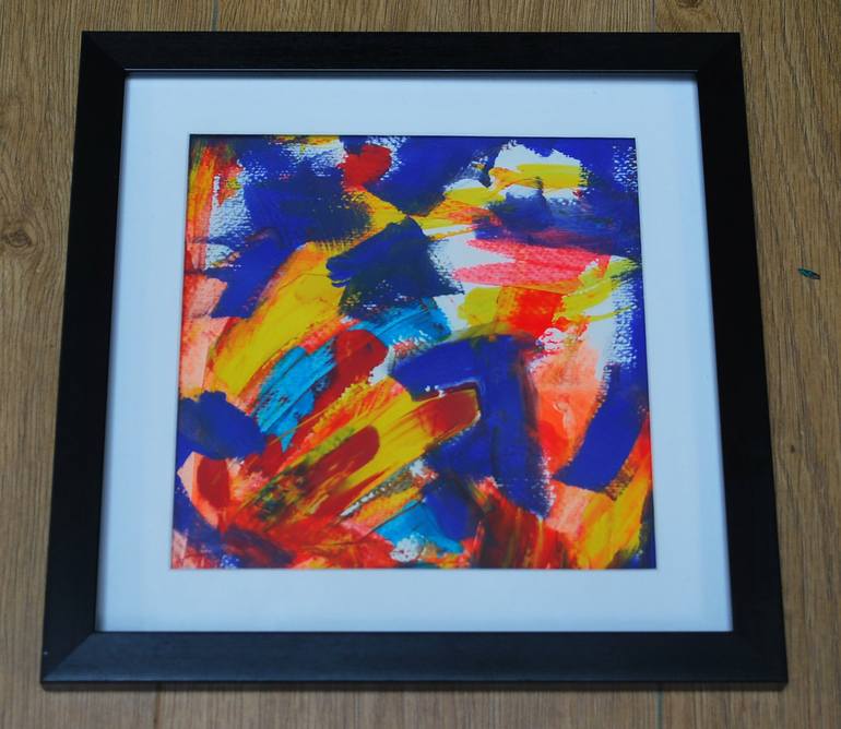 Original Abstract Painting by Aasiri Wickremage