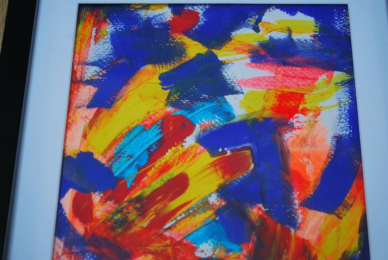 Original Abstract Painting by Aasiri Wickremage