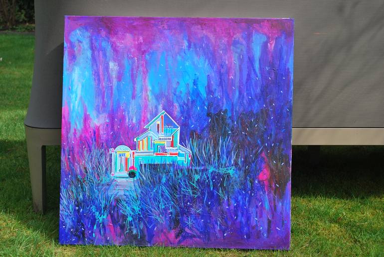 Original Contemporary Landscape Painting by Aasiri Wickremage