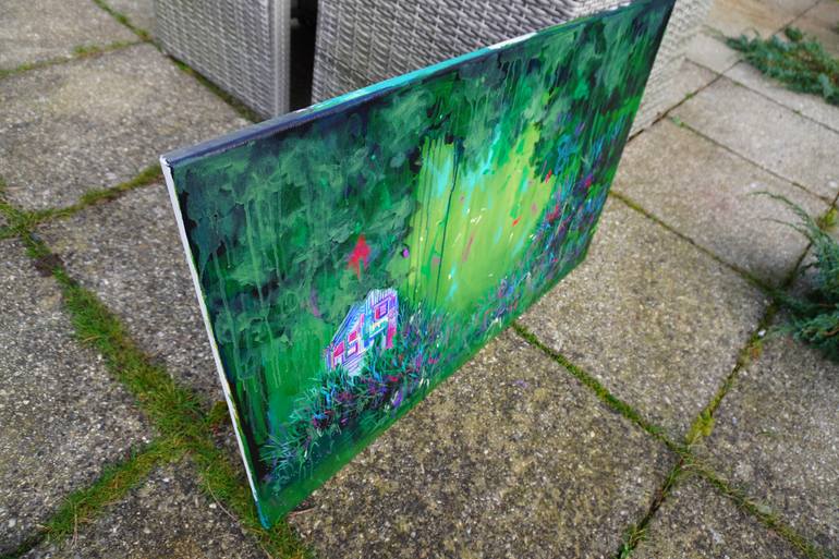 Original Contemporary Landscape Painting by Aasiri Wickremage