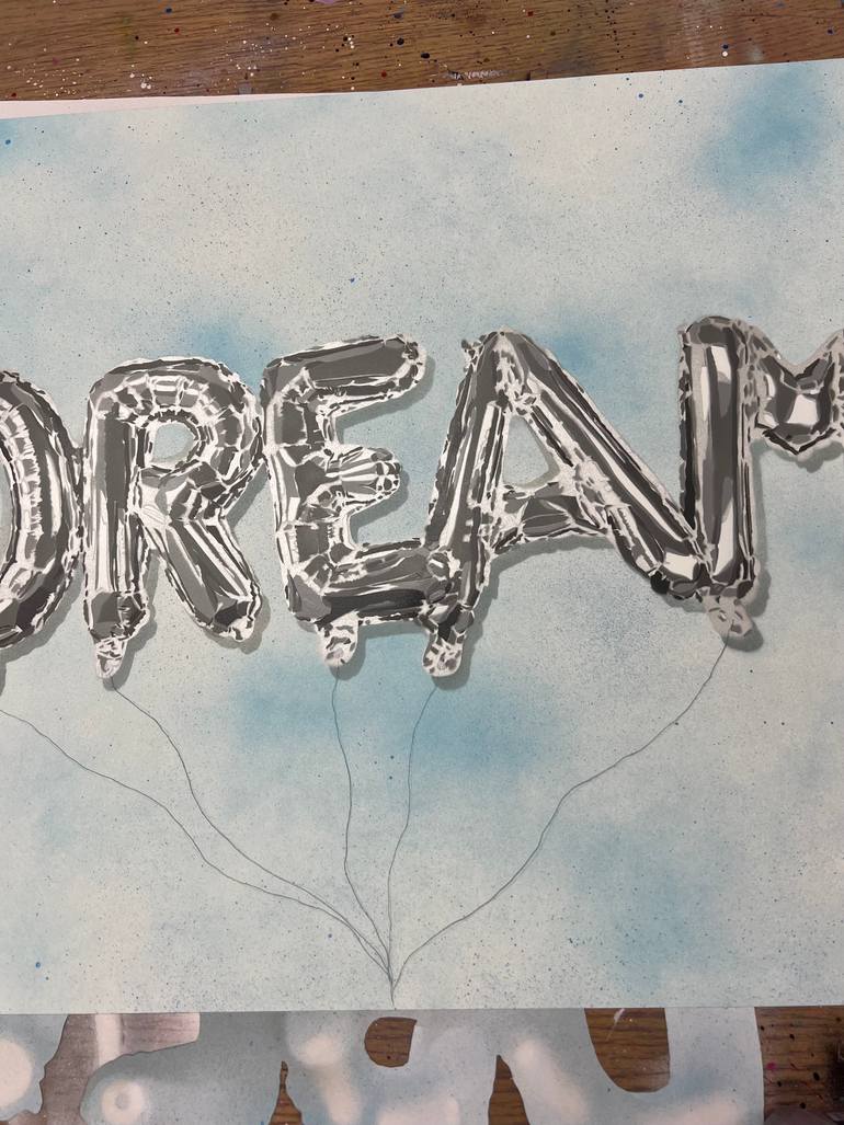 Original Pop Art Graffiti Mixed Media by And Wot