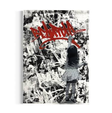 Original Contemporary Graffiti Printmaking by And Wot