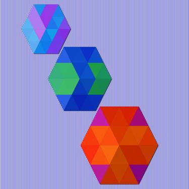 Original Geometric Digital by Timothy Metler