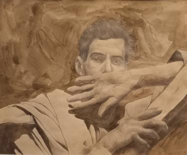 Print of Realism Men Drawings by EVGENIYA Kopteva