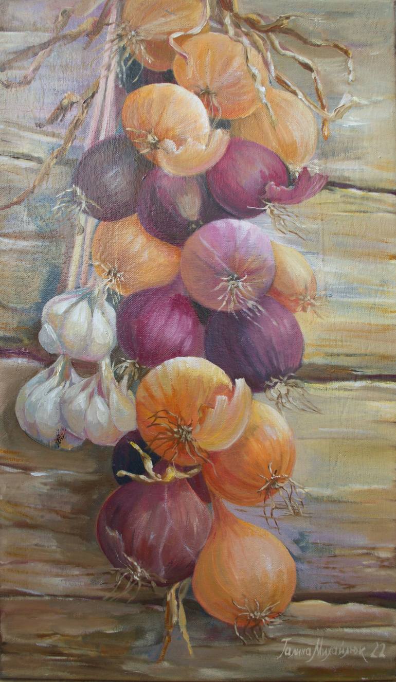 Original Fine Art Still Life Painting by Galyna Mykhaylyuk