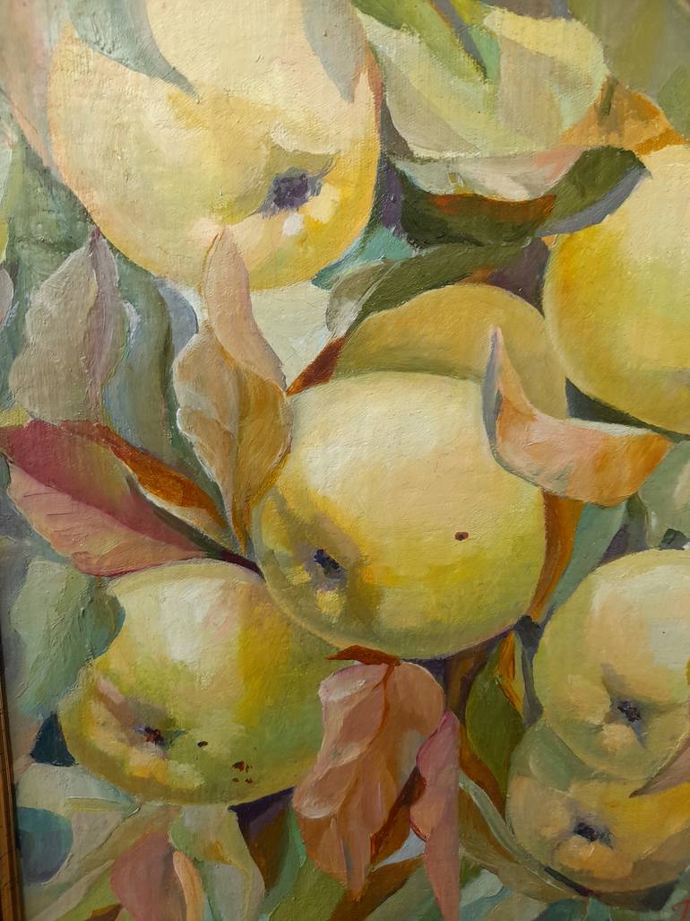 Original Realism Garden Painting by Galyna Mykhaylyuk