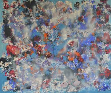 Original Expressionism Abstract Painting by Martine Hoving