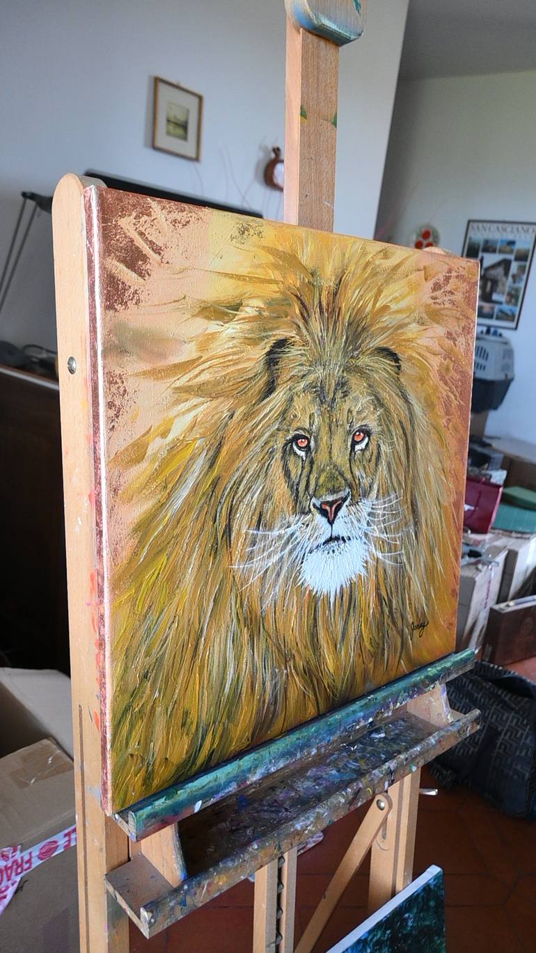 Original Contemporary Animal Painting by Jomay Tam