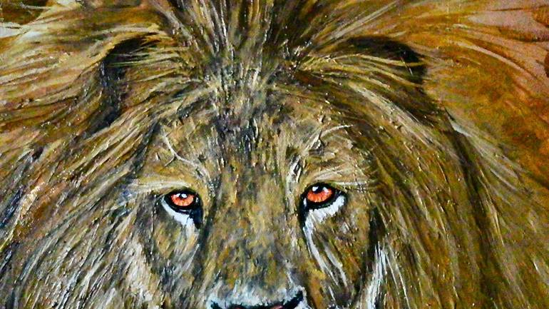 Original Contemporary Animal Painting by Jomay Tam