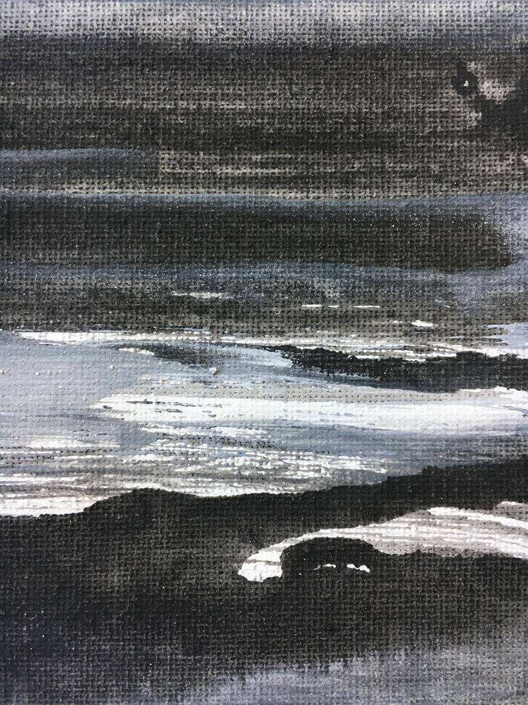 Original Abstract Landscape Painting by Isabelle Courtois Lacoste