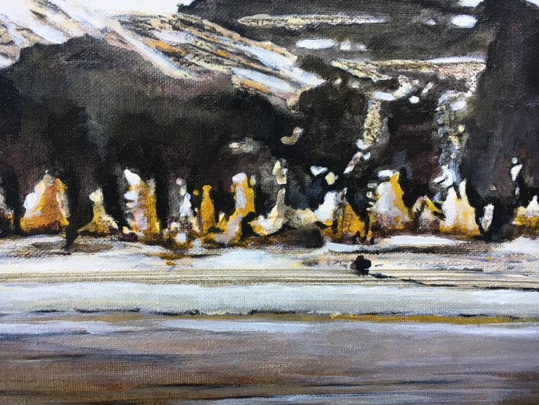 Original Contemporary Landscape Painting by Isabelle Courtois Lacoste