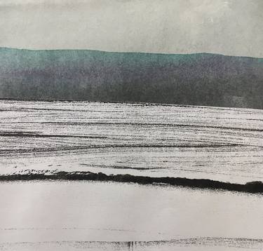 Original Abstract Landscape Drawings by Isabelle Courtois Lacoste