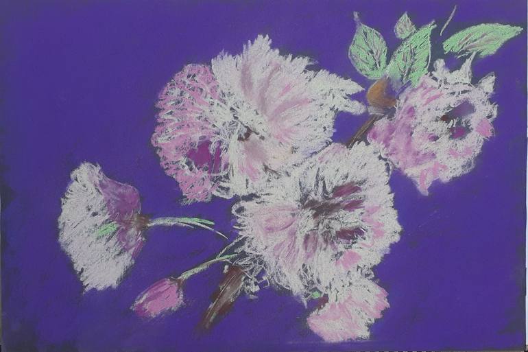 Original Floral Painting by Maria Davis