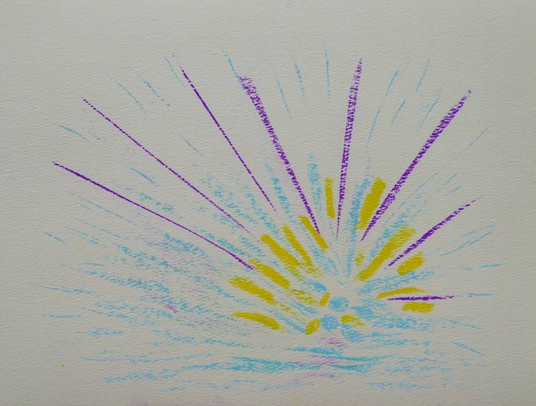 Original Abstract Expressionism Abstract Painting by Maria Davis