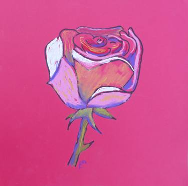 Original Contemporary Floral Painting by Maria Davis