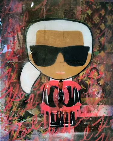 Original Graffiti Mixed Media by David Schloffer