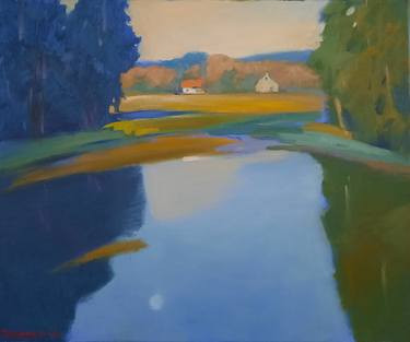 Original Expressionism Landscape Paintings by Анна Ружинская