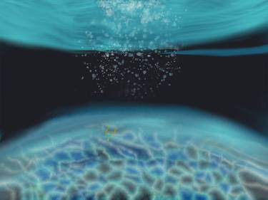Original Conceptual Seascape Digital by Camila Crombet