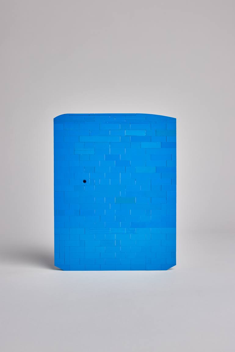 Original Abstract Architecture Sculpture by Jan Van Schaik