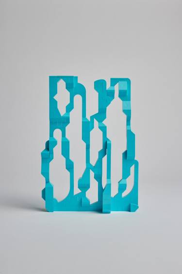 Original Abstract Architecture Sculpture by Jan Van Schaik