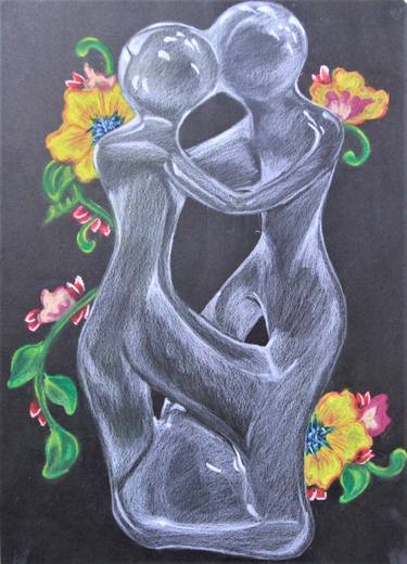 Print of Abstract Erotic Drawings by Aniqa Saleem