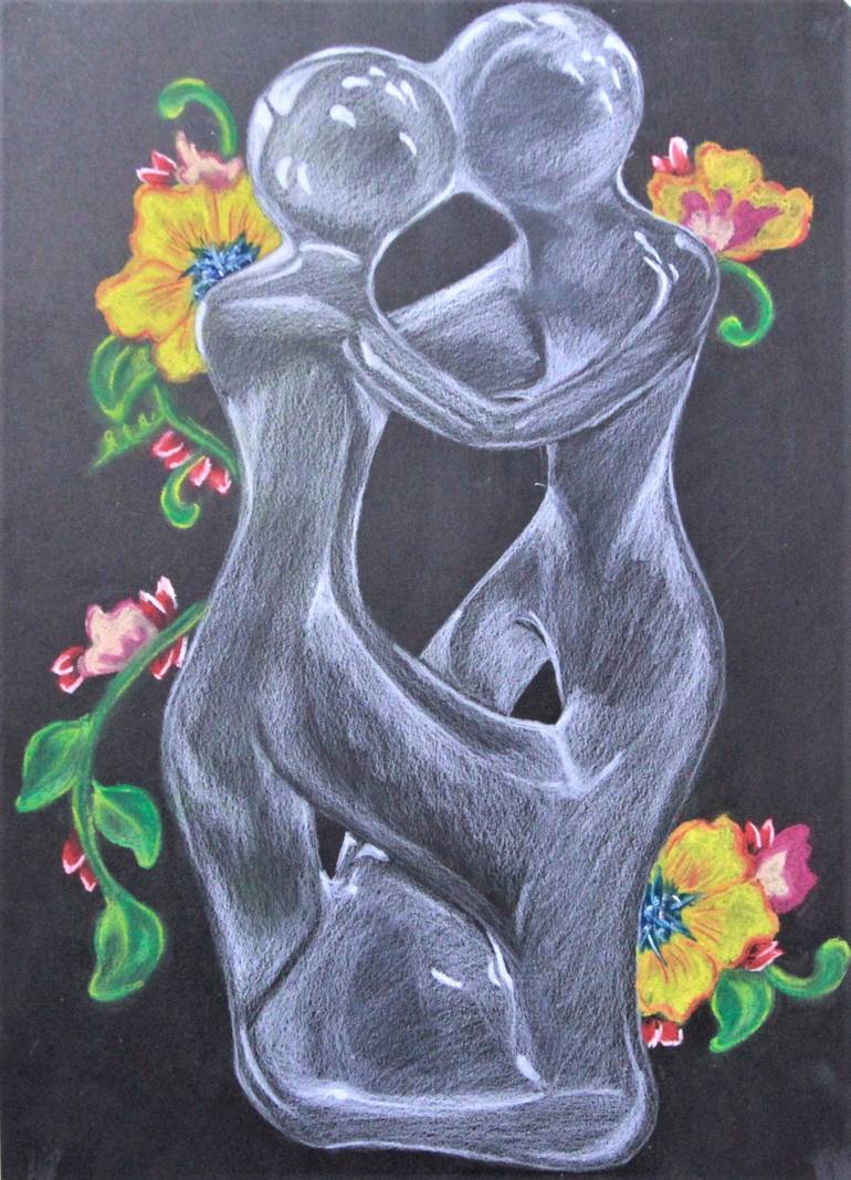 Adam & Eve Drawing by Aniqa Saleem | Saatchi Art