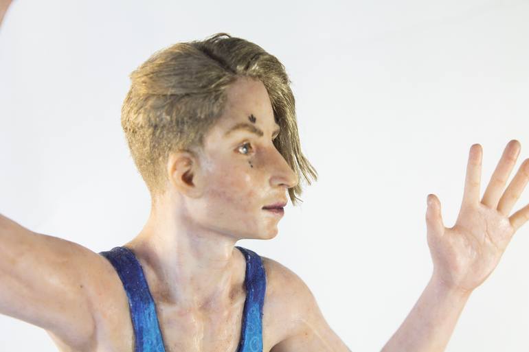 Original Figurative Performing Arts Sculpture by Renelle'S Dolls