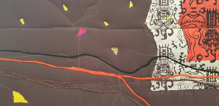 Original Modern Abstract Mixed Media by Femme Brut
